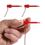 Hook wire connection cable - Ø1,5mm/1 x Micro clip/100cm